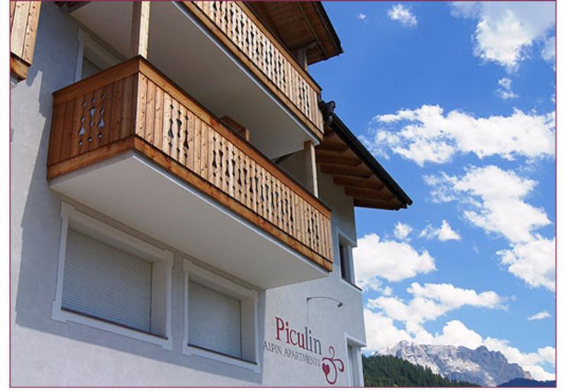 Piculin Alpin Apartments ซานมาร์ตีโน อิน บาร์เดีย ภายนอก รูปภาพ